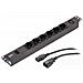 Easy Pdu Epdu1010b-sch Basic 1u 10a 230v (6x) Schuko (1x) C13 C14 - Foto miniatura 1