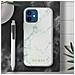 Cover Per Iphone 12 Mini Con Rivestimento Rigido Effetto Marmo Black - Foto miniatura 2