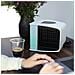 Raffrescatore D'aria E Umidificatore evaSMART Ventola di raffreddamento portatile con controllo intelligente delle applicazioni e supporto Alexa Retroilluminazione a LED colorata Bianco - Foto miniatura 5