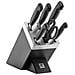 Vier Sterne Knife Block 7 pcs. black - Foto miniatura 1
