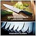 Vier Sterne Knife Block 7 pcs. black - Foto miniatura 5
