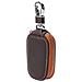 Caso Chiave Dellautomobile Intelligente Holder Chiave Dellunit Di Elaborazione Di Protezione Borsa In Pelle Portachiavi Car Holder Smart Keychain Coin Auto Portachiavi Remoto Wallet (brown)  - Foto miniatura 1