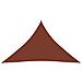Parasole a Vela in Tessuto Oxford Triangolare 5x5x6m Terracotta - Foto miniatura 1