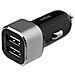 Caricabatteria Per Auto Usb Deltaco, 2x Usb-a, 2,4 A, Totale 17 W - Foto miniatura 1