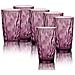 Diamond Cooler Rock Purple Bicchiere 47 Cl Set 6 Pz In Vetro Colorato Viola - Foto miniatura 2
