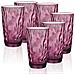 Diamond Cooler Rock Purple Bicchiere 47 Cl Set 6 Pz In Vetro Colorato Viola - Foto miniatura 3