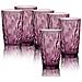 Diamond Cooler Rock Purple Bicchiere 47 Cl Set 6 Pz In Vetro Colorato Viola - Foto miniatura 4