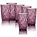 Diamond Cooler Rock Purple Bicchiere 47 Cl Set 6 Pz In Vetro Colorato Viola - Foto miniatura 1