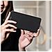 Custodia Samsung Galaxy A53 5g Portacarte Luna Book Gold Nera - Foto miniatura 3