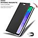 Custodia Compatibile Con Huawei Y6p In Classy Nero - Coperchio Protettiva Con Chiusura Magnetica, Funzione Stand E Tasca Per Le Carte - Foto miniatura 7