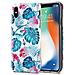 Custodia Compatibile Con Apple Iphone X / Xs Con Foglie Di Tartaruga - Coperchio Protettivo In Silicone Tpu Con Motivo Floreale - Foto miniatura 1