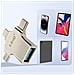 Adattatore Otg 3 In 1 Da Lightning, Usb-c E Micro-usb A Usb, Compatto - Foto miniatura 6