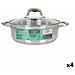 Casseruola Con Coperchio In Vetro Quttin Caesar Acciaio Ø 26 X 9 Cm (4 Unità) - Foto miniatura 1