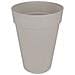 Vaso Grigio Polipropilene Plastica Rotondo - Foto miniatura 1