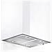 Serie 4 DHL555BL cappa aspirante Integrato Argento 590 m³ /h C - Foto miniatura 1