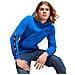 Ess Tape Hoodie Fl 84904047, Uomini, Blu, S - Foto miniatura 1