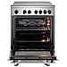 Cucina Elettrica DMX 64 INL 4 Zone Induzione Forno Elettrico Multifunzione Classe A Dimensioni 60 x 60 cm Colore Bianco Serie Design - Foto miniatura 3