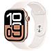Watch Series 10 OLED 46 mm Digitale 416 x 496 Pixel Touch screen 4G Rose Gold Wi-Fi GPS (satellitare) - Foto miniatura 2