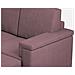 Divano Marrak 2 Posti Medio (due Sedute Da 70cm) + Pouf Misure Esterne L. 168 P. 145 Colore Prugna - Foto miniatura 2