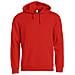 Basic Hoody Rosso Xs - Foto miniatura 1