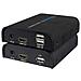 Estensore Hdmi/usb Per Tcp/ip - Trasmettitore E Ricevitore - Distanza 120 M - Fino A 1080p - Extender Telecomando - Alimentazione Dc 5 V | Poe Ieee802.3af - Foto miniatura 1