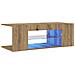 Mobile Porta TV con LED Artigianale 90x39x30 cm Multistrato - Foto miniatura 8