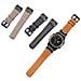 Cinturino In Vera Pelle Per Garmin Fenix 8/7x/7/6/5/965 Brown 26 Mm - Foto miniatura 4