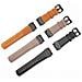 Cinturino In Vera Pelle Per Garmin Fenix 8/7x/7/6/5/965 Brown 26 Mm - Foto miniatura 5