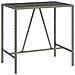 Set Bar Giardino 7pz Grigio Polyrattan e Legno Massello Acacia - Foto miniatura 5