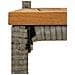 Set Bar Giardino 7pz Grigio Polyrattan e Legno Massello Acacia - Foto miniatura 6