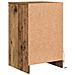 Armadio da Letto LED con cassetto Legno vecchio 38 x 34 x 61 cm - Foto miniatura 8