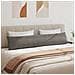 Cuscini da Divano 2 pcs Grigio chiaro 200 x 40 cm - Foto miniatura 4