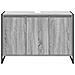 Mobile da Bagno Grigio Sonoma 90 x 30 x 60 cm Legno multistrato - Foto miniatura 6