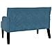 Panca Chesterfield Blu 112 x 65.5 x 75 cm Velluto - Foto miniatura 6