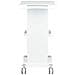 tavolo cosmetico hs09 legno - bianco - Foto miniatura 3