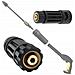 Adattatore Per Idropulitrice Compatibile Con Kärcher M22 A K Bayonet - Pressione Max 160 Bar, Temperatura Max 60°c, Alta Qualità - Foto miniatura 1