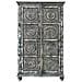 Armadio In Legno Grigio Artigianale 100x41x183h Cm - Foto miniatura 3