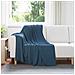 Coperta Blu navy 170 x 130 cm Panno - Foto miniatura 2