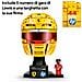 Editions 43022 Casco di Lewis Hamilton Scuderia Ferrari HP, con Minifigure F1 da Collezione, Regalo Ragazzi e Fan 14+ - Foto miniatura 16