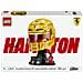 Editions 43022 Casco di Lewis Hamilton Scuderia Ferrari HP, con Minifigure F1 da Collezione, Regalo Ragazzi e Fan 14+ - Foto miniatura 1