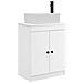 Mobile da bagno con lavabo Bianco 54 x 35 x 83 cm - Foto miniatura 1
