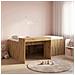 Letto alto per bambini con scrivania Rovere Artigianale - Foto miniatura 2