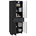 Set di armadi 2 pcs 66 x 34,5 x 90 cm Legno ingegnerizzato - Foto miniatura 2