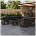 Set Divano da Giardino 12 pz Grigio e Grigio Scuro polyrattan - Foto miniatura 7