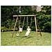 Altalena in Legno 2 Posti + Scala - Foto miniatura 3
