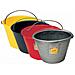 Secchio per Muratore in Pvc colore Nero misura 34 cm Maurer - Foto miniatura 1