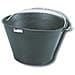 Secchio per Muratore in Pvc colore Nero misura 34 cm Maurer - Foto miniatura 2