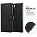Custodia Compatibile Con Apple Iphone 7 / 7s / 8 / Se 2020 In Nero Carbone - Coperchio Protettiva Con Chiusura Magnetica, Funzione Stand E Tasca Per Le Carte - Foto miniatura 7