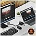 Hub Da Usb Type C A 3x Porte Usb 1x Porta Usb-c 1x Hdmi Caricatore Qi - Foto miniatura 3