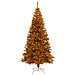 Albero di Natale Artificiale con Supporto Oro 210 cm PET - Foto miniatura 2